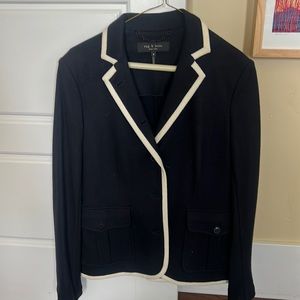 Rag and Bone wool blazer.